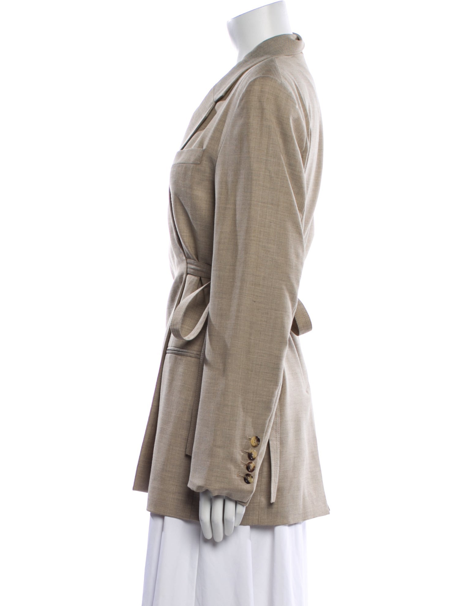 TOTEME Wrap Wool Blazer