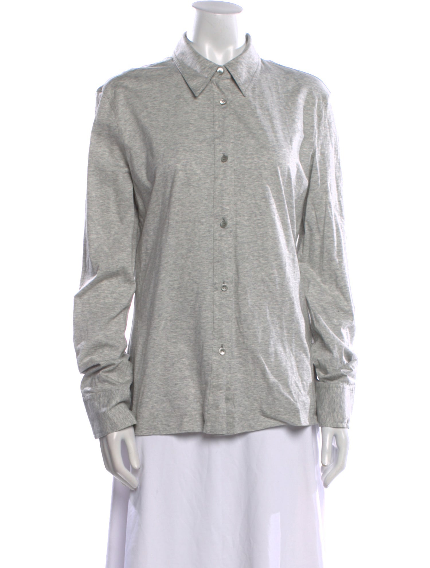 TOTEME 2023 Slim Button-Up Top