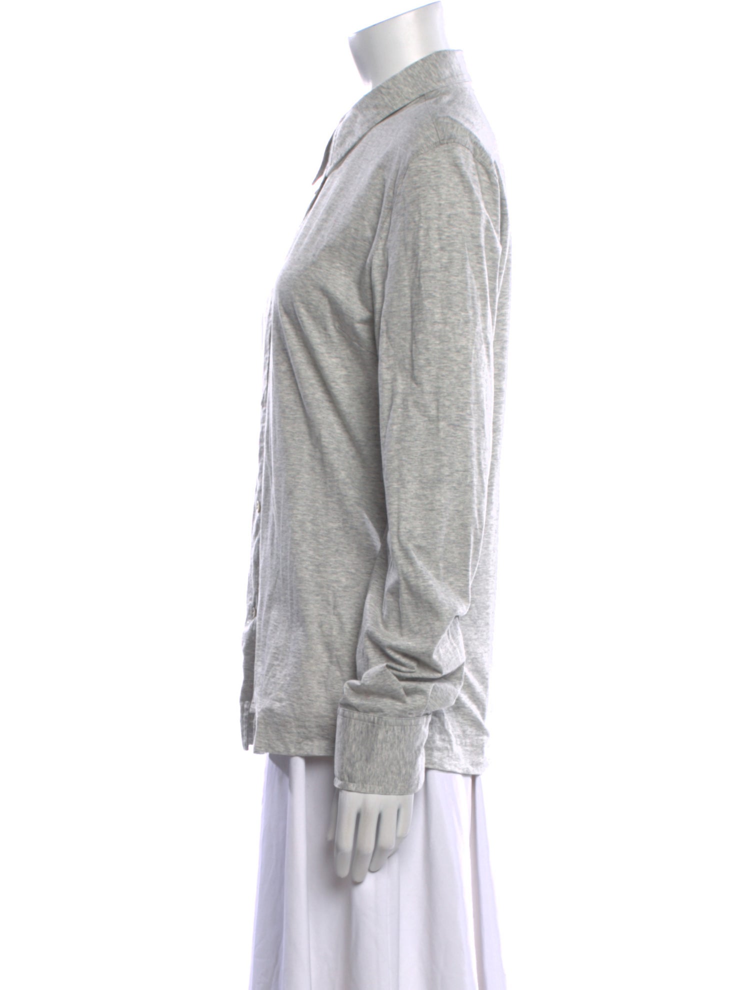 TOTEME 2023 Slim Button-Up Top