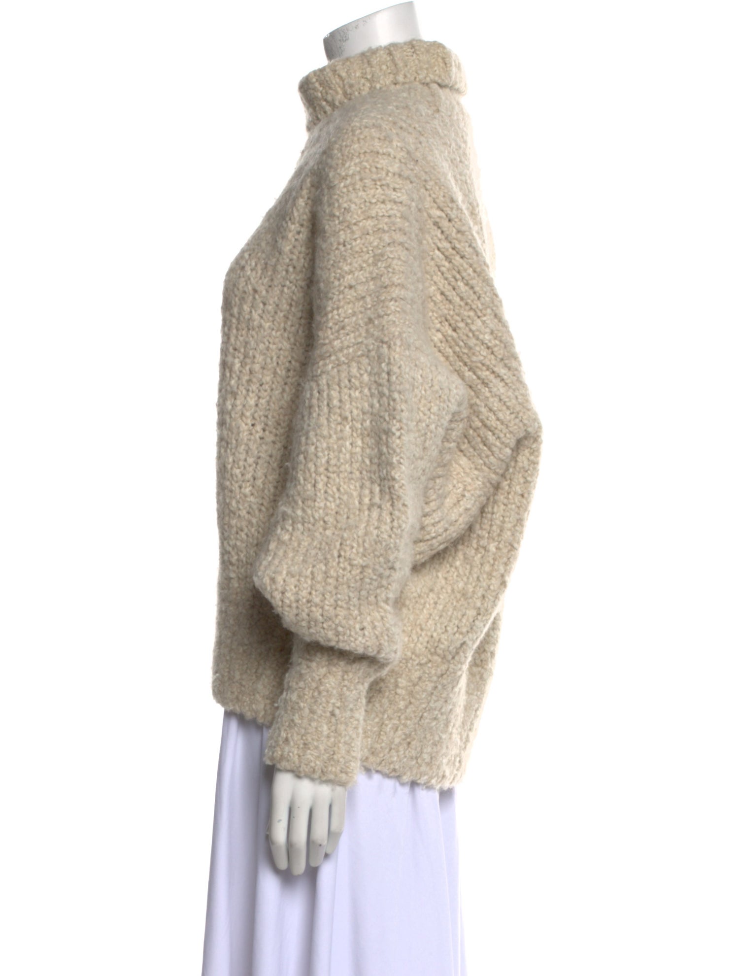 TOTEME Alpaca Turtleneck Sweater