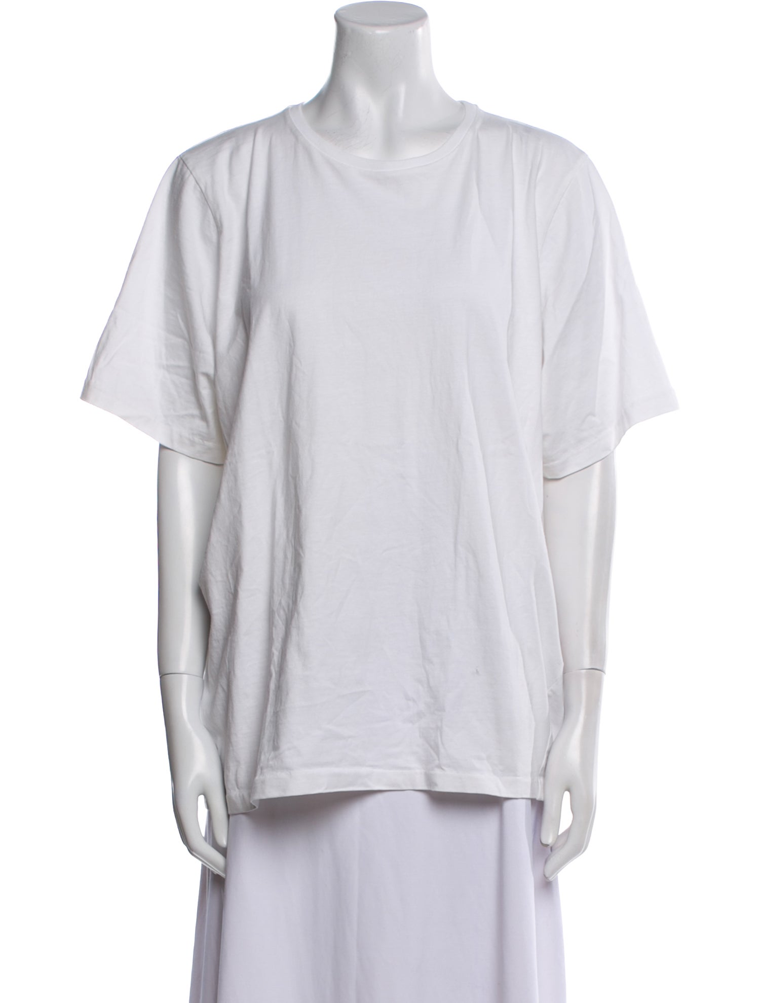 TOTEME Crew Neck Short Sleeve T-Shirt