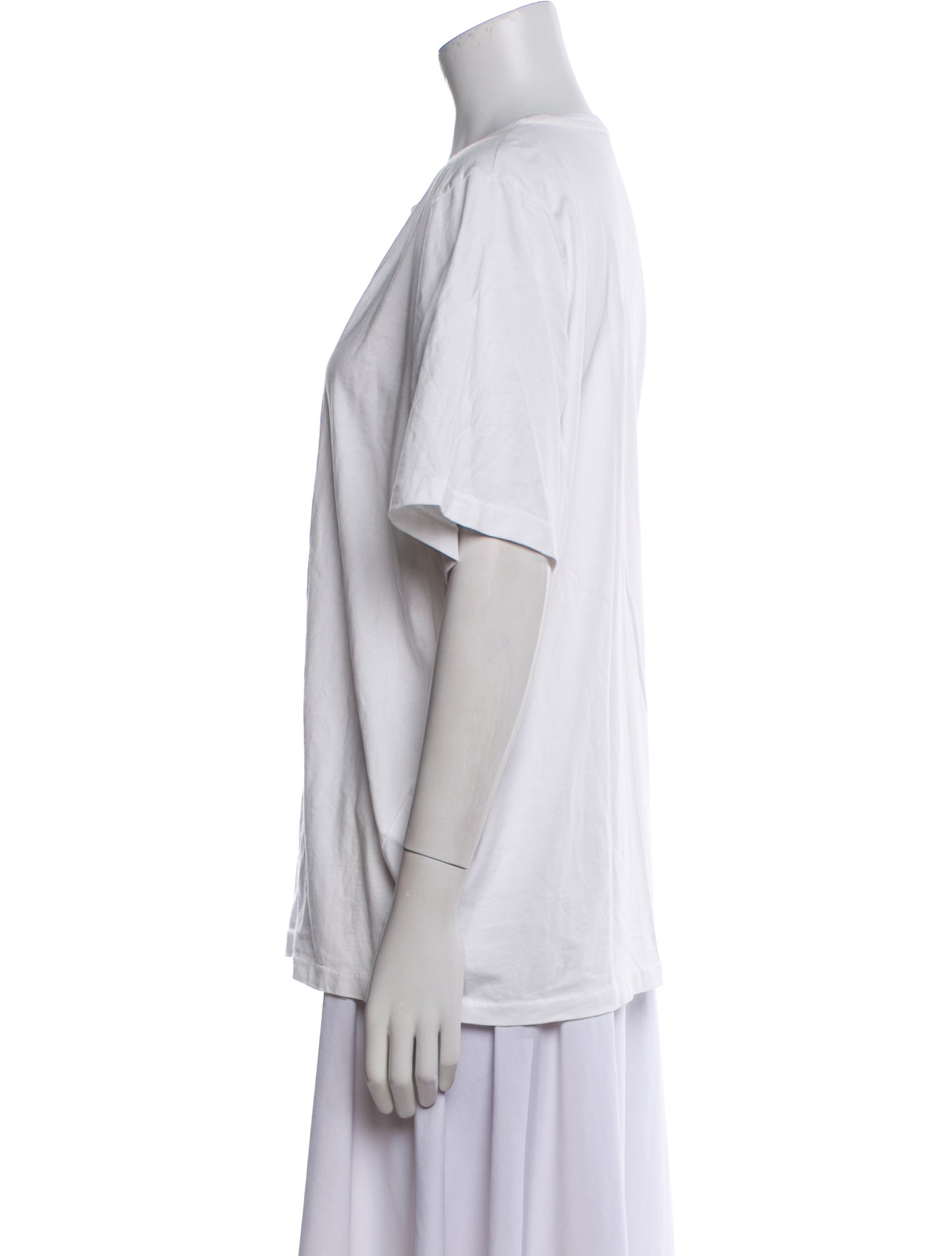 TOTEME Crew Neck Short Sleeve T-Shirt