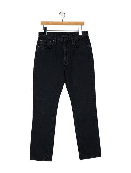 TOTEME High-Rise Straight Leg Jeans