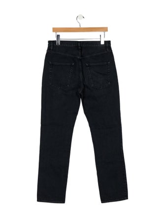 TOTEME High-Rise Straight Leg Jeans