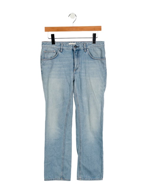TOTEME Mid-Rise Straight Leg Jeans