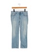 TOTEME Mid-Rise Straight Leg Jeans