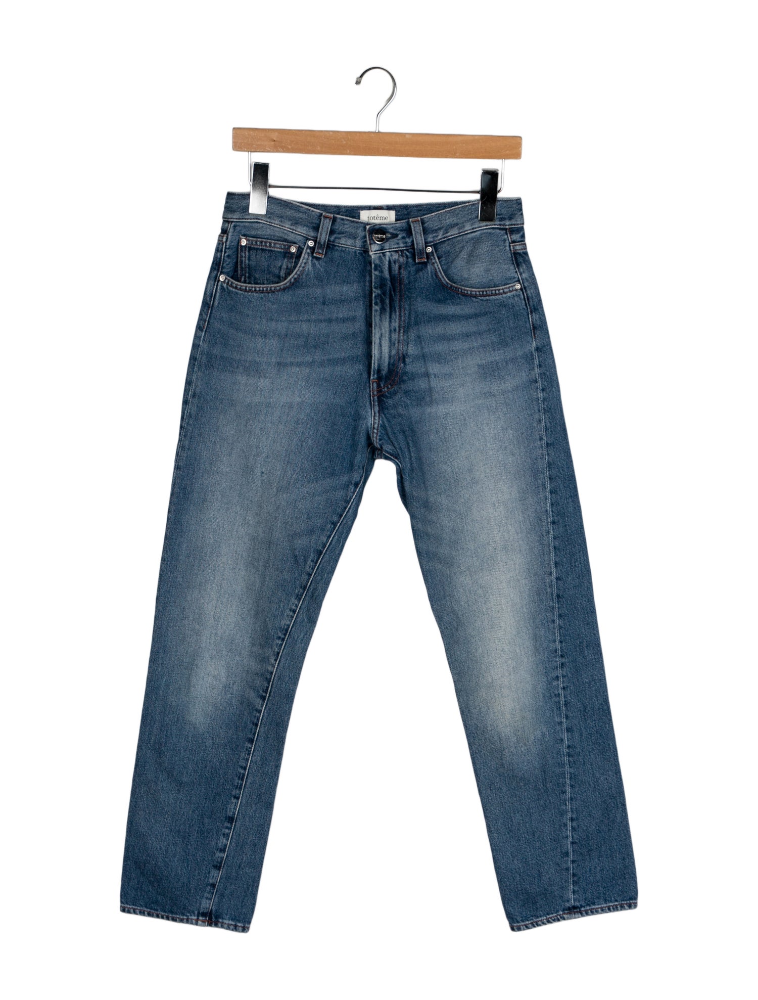 TOTEME Original Straight Leg Jeans
