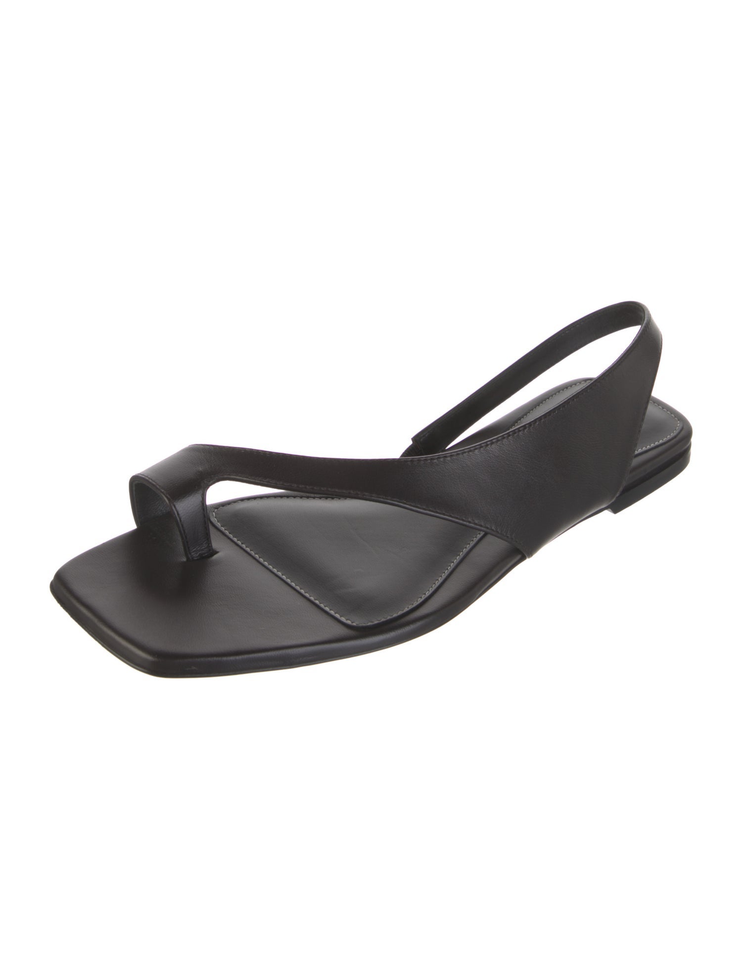 TOTEME Leather Slingback Sandals