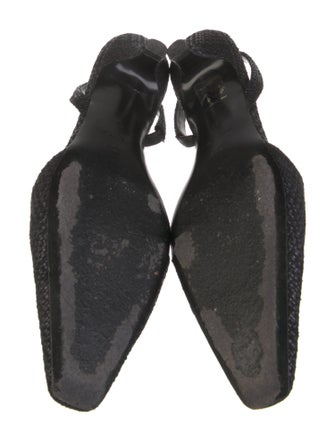 TOTEME Leather Slingback Pumps