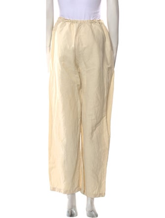 TOTEME Linen Wide Leg Pants