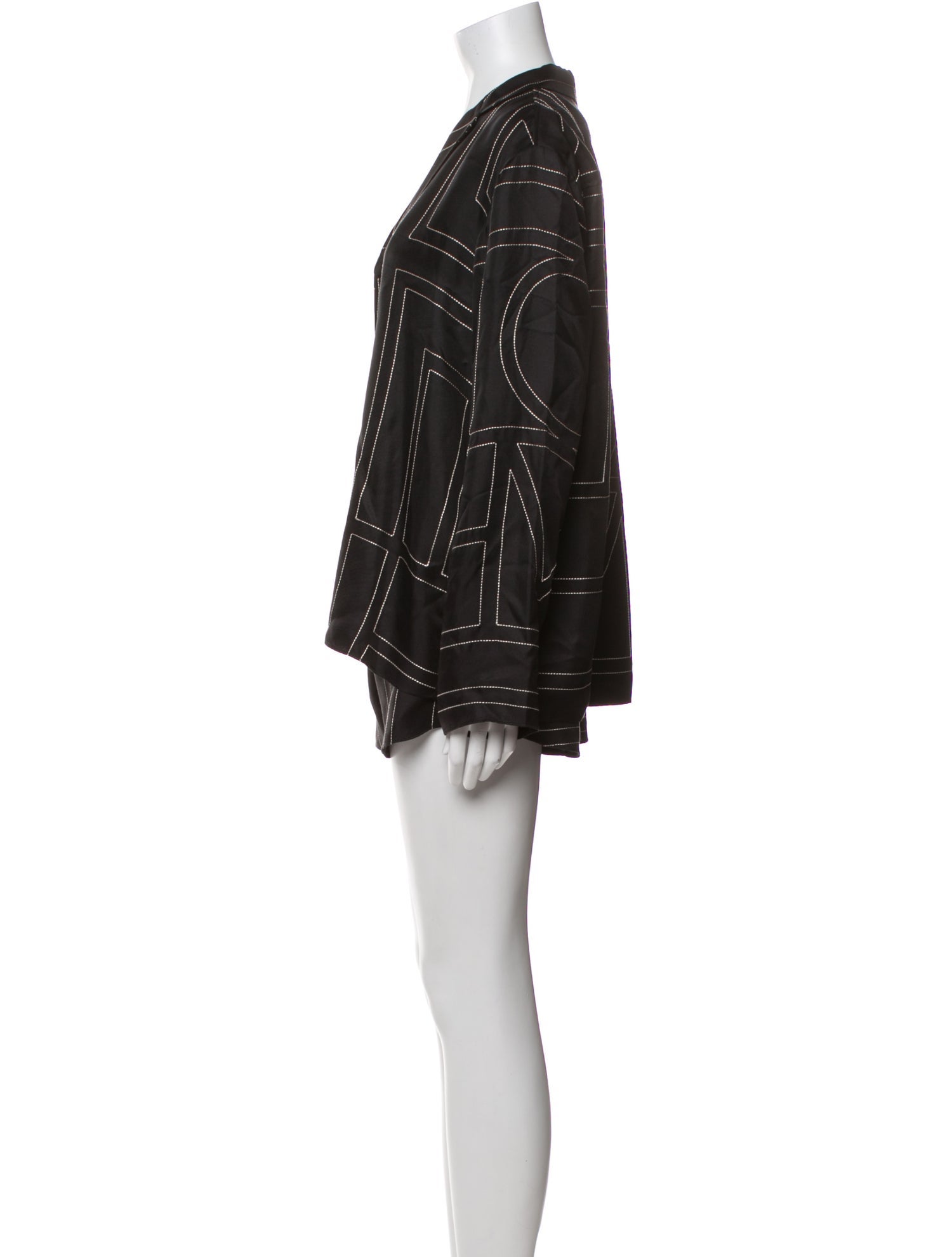 TOTEME Faux Shearling Short Set