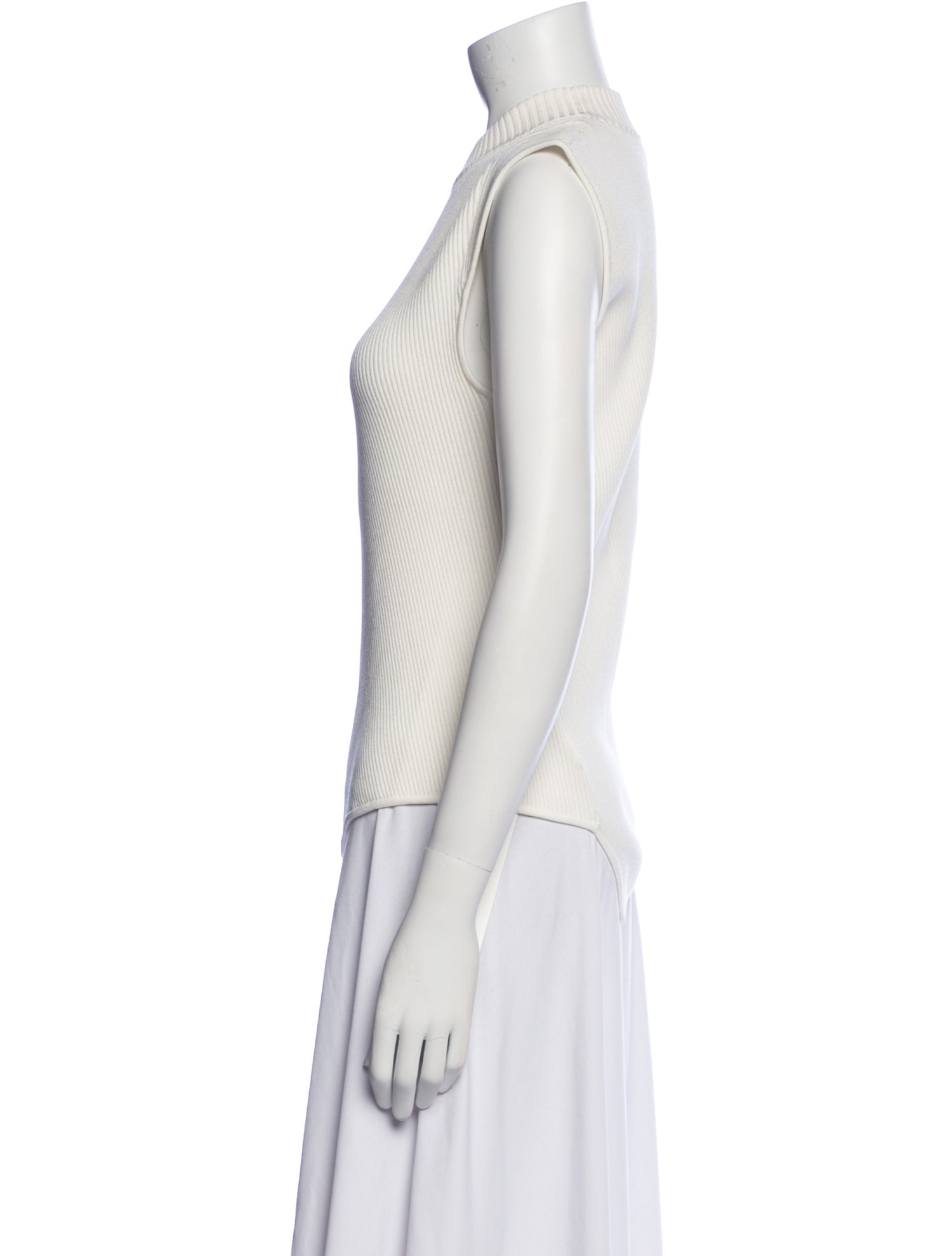 TOTEME Mock Neck Sleeveless Top