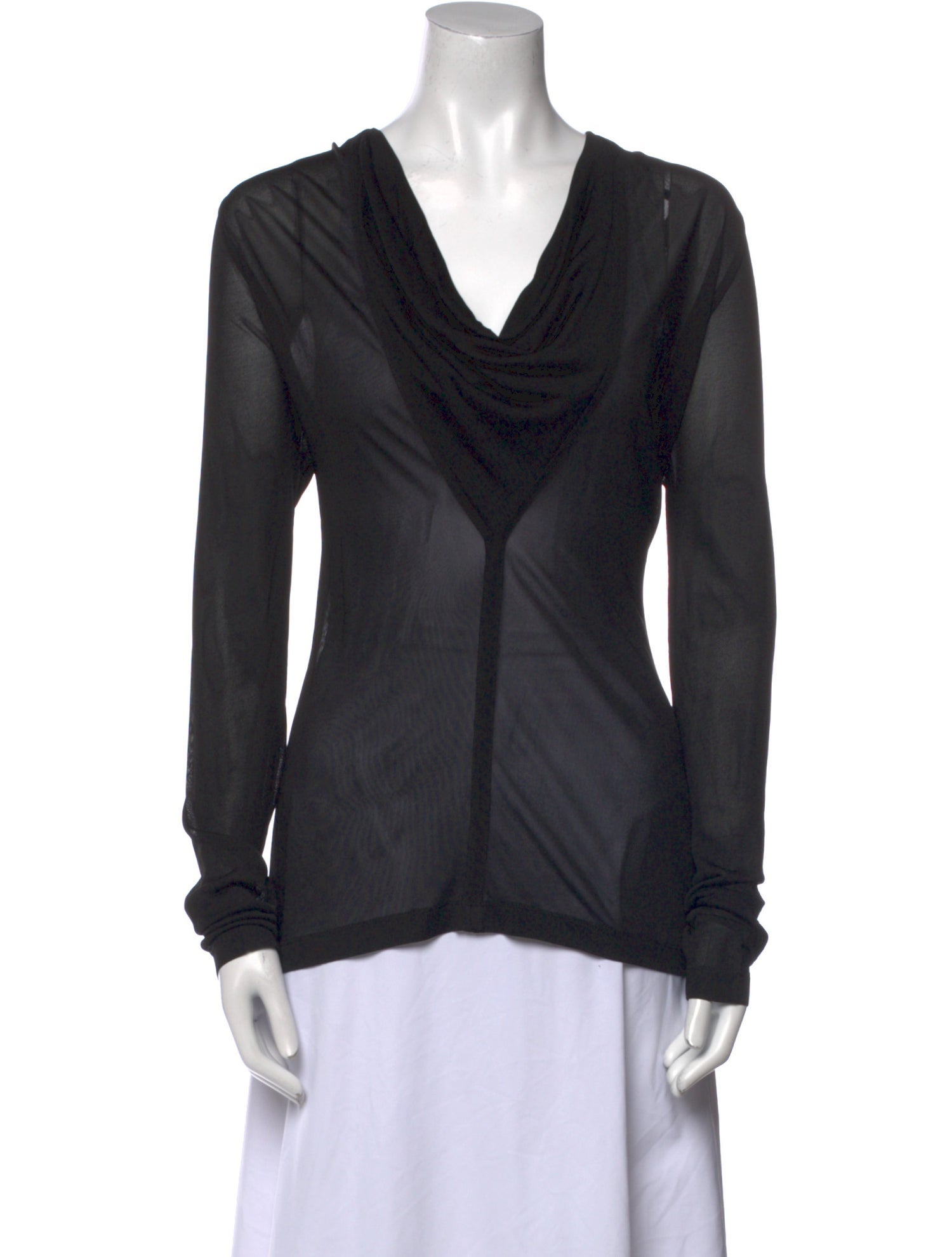 TOTEME Cowl Neck Long Sleeve Top w/ Tags