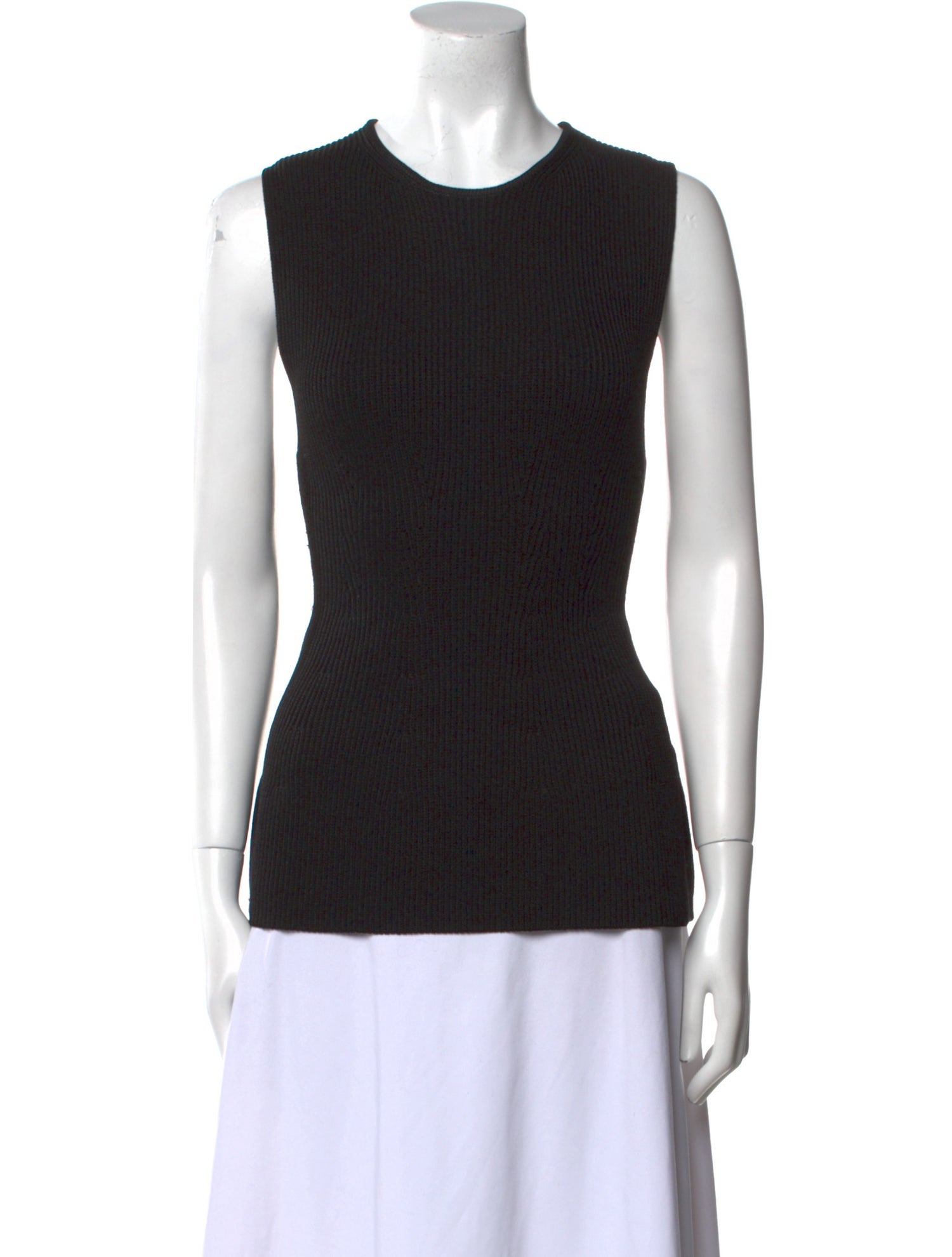 TOTEME Crew Neck Sleeveless Top