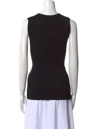 TOTEME Crew Neck Sleeveless Top