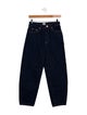TOTEME High-Rise Straight Leg Jeans