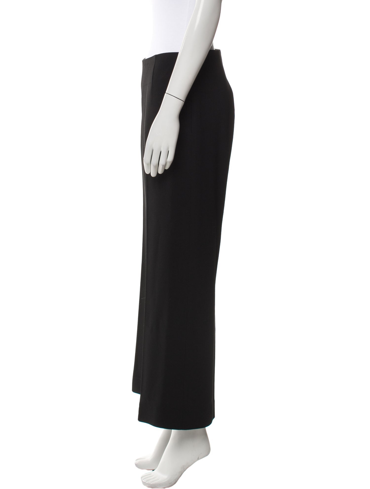 TOTEME Clean Wide Trousers Wide Leg Pants