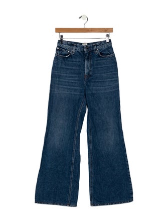 TOTEME High-Rise Wide Leg Jeans