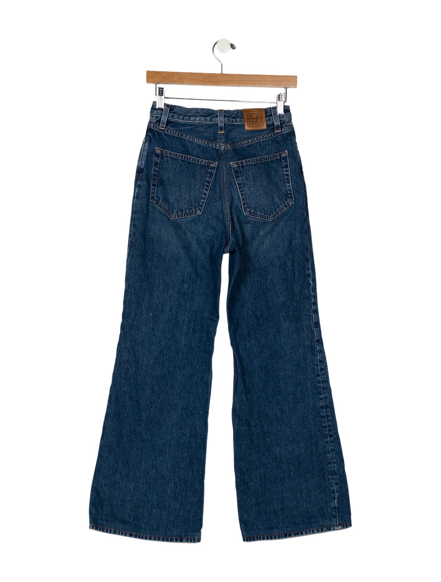 TOTEME High-Rise Wide Leg Jeans
