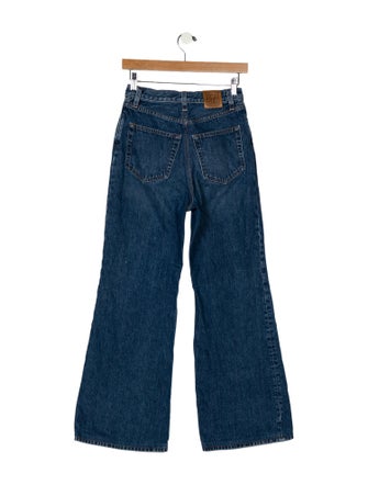 TOTEME High-Rise Wide Leg Jeans