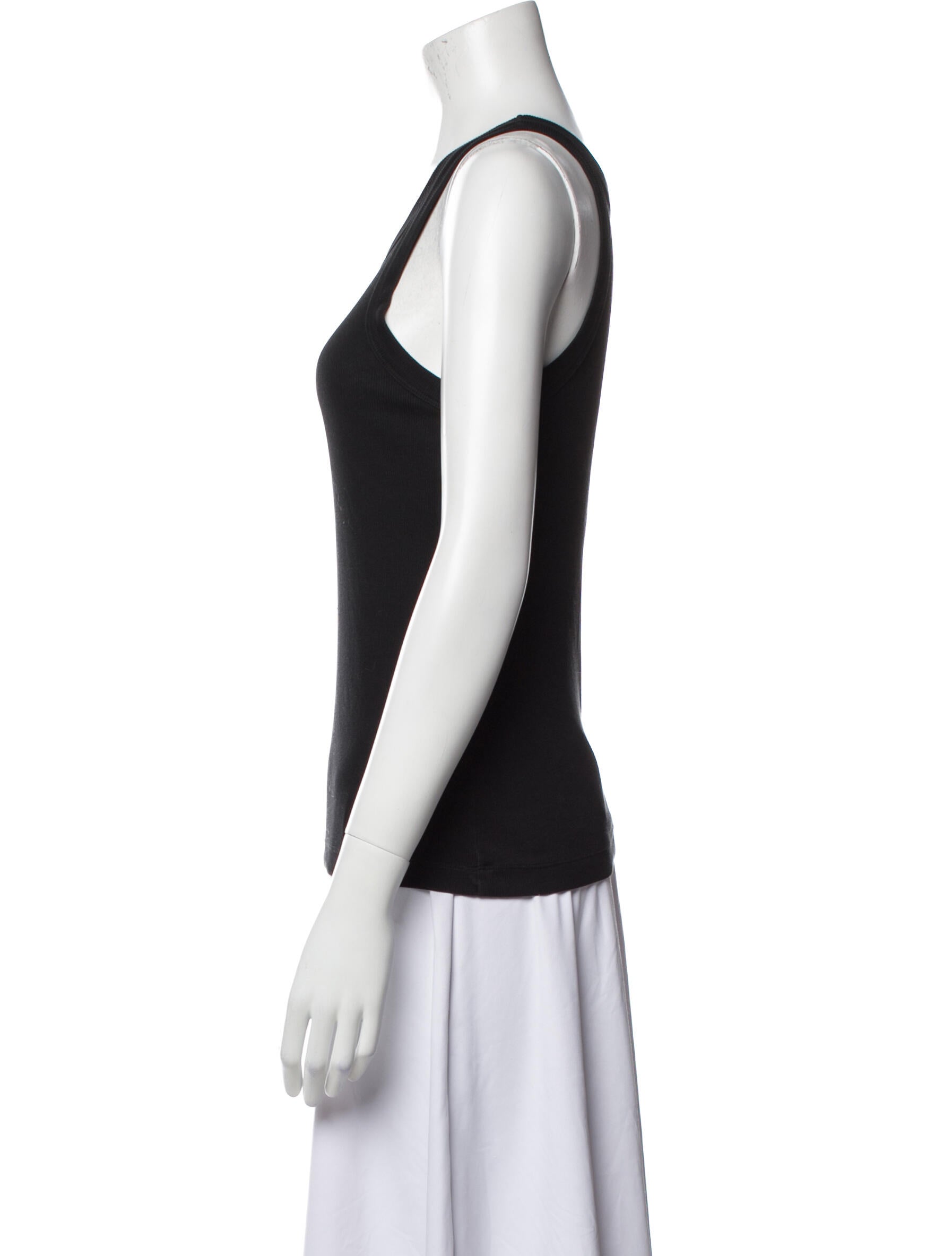 TOTEME Espera Scoop Neck Top