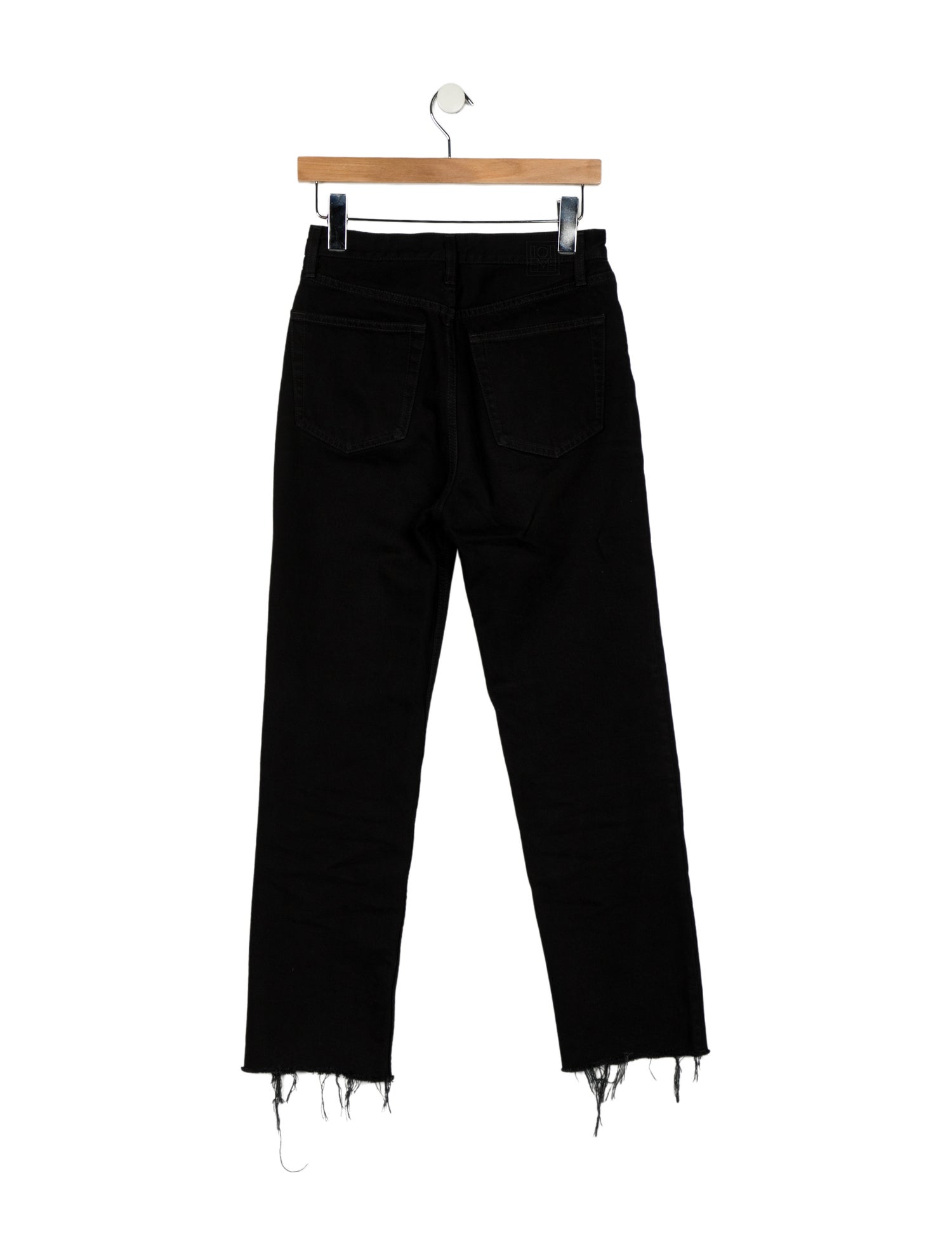 TOTEME High-Rise Straight Leg Jeans