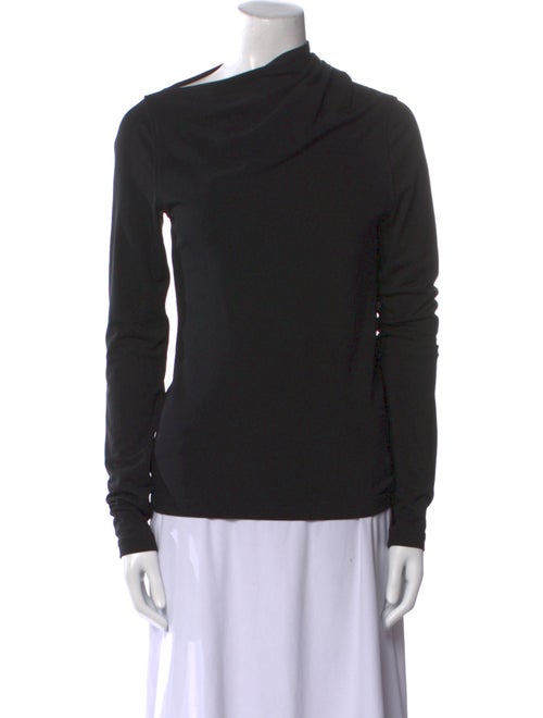 TOTEME Cowl Neck Long Sleeve Top