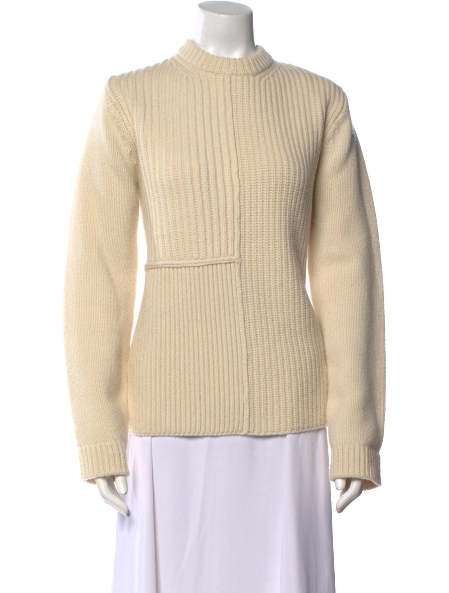 TOTEME Wool Mock Neck Sweater