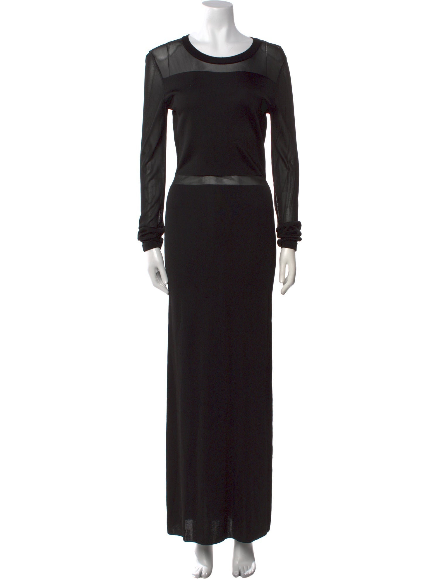 TOTEME Crew Neck Long Dress