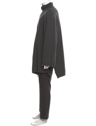 TOTEME Wool Turtleneck Polo Sweater