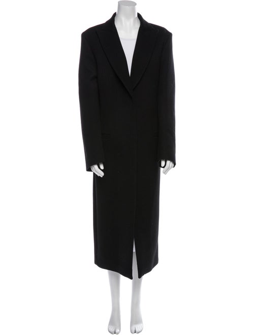 TOTEME Peak Lapel Wool Coat