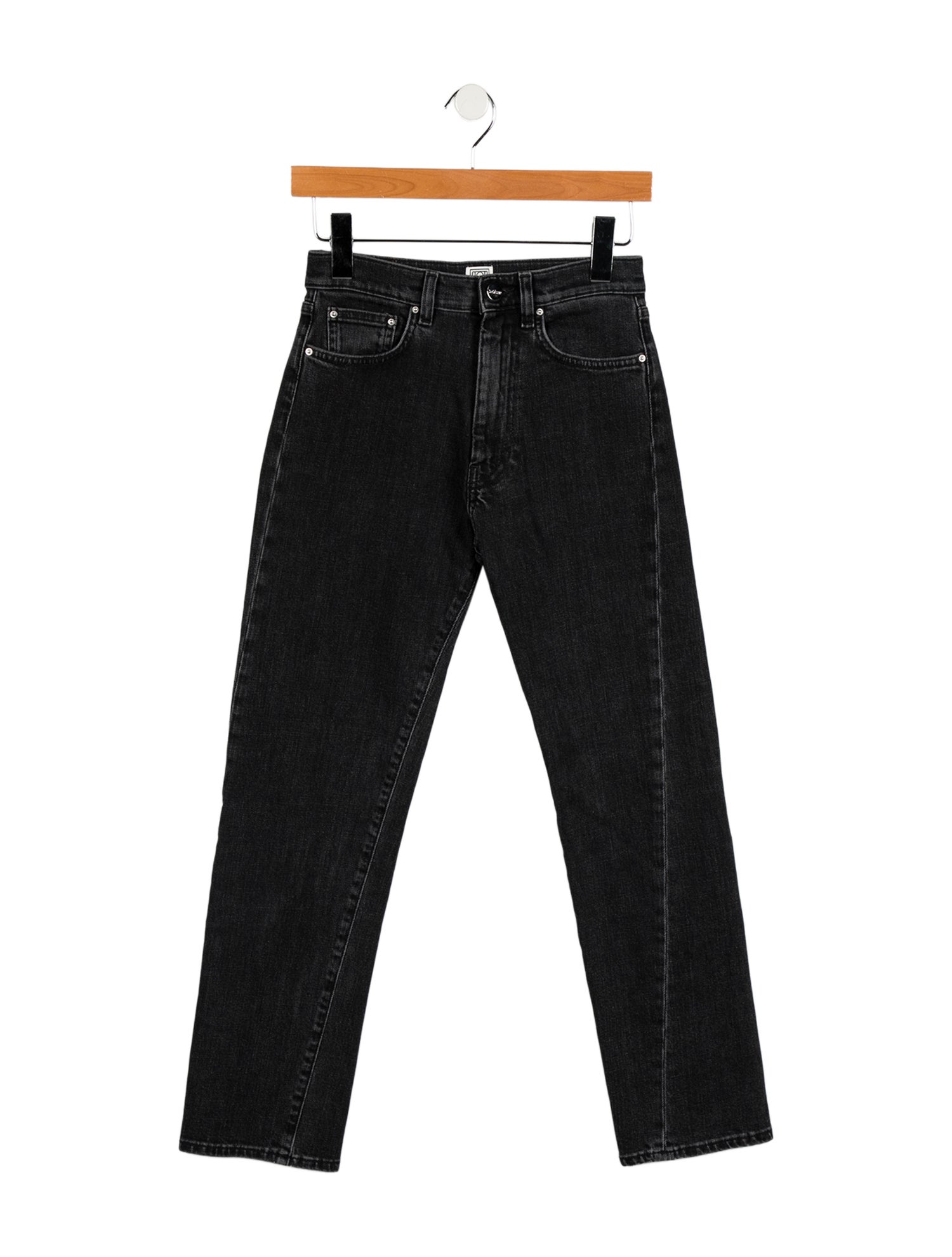 TOTEME High-Rise Straight Leg Jeans