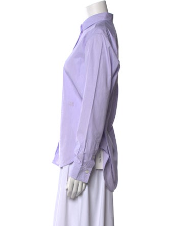 TOTEME Long Sleeve Button-Up Top