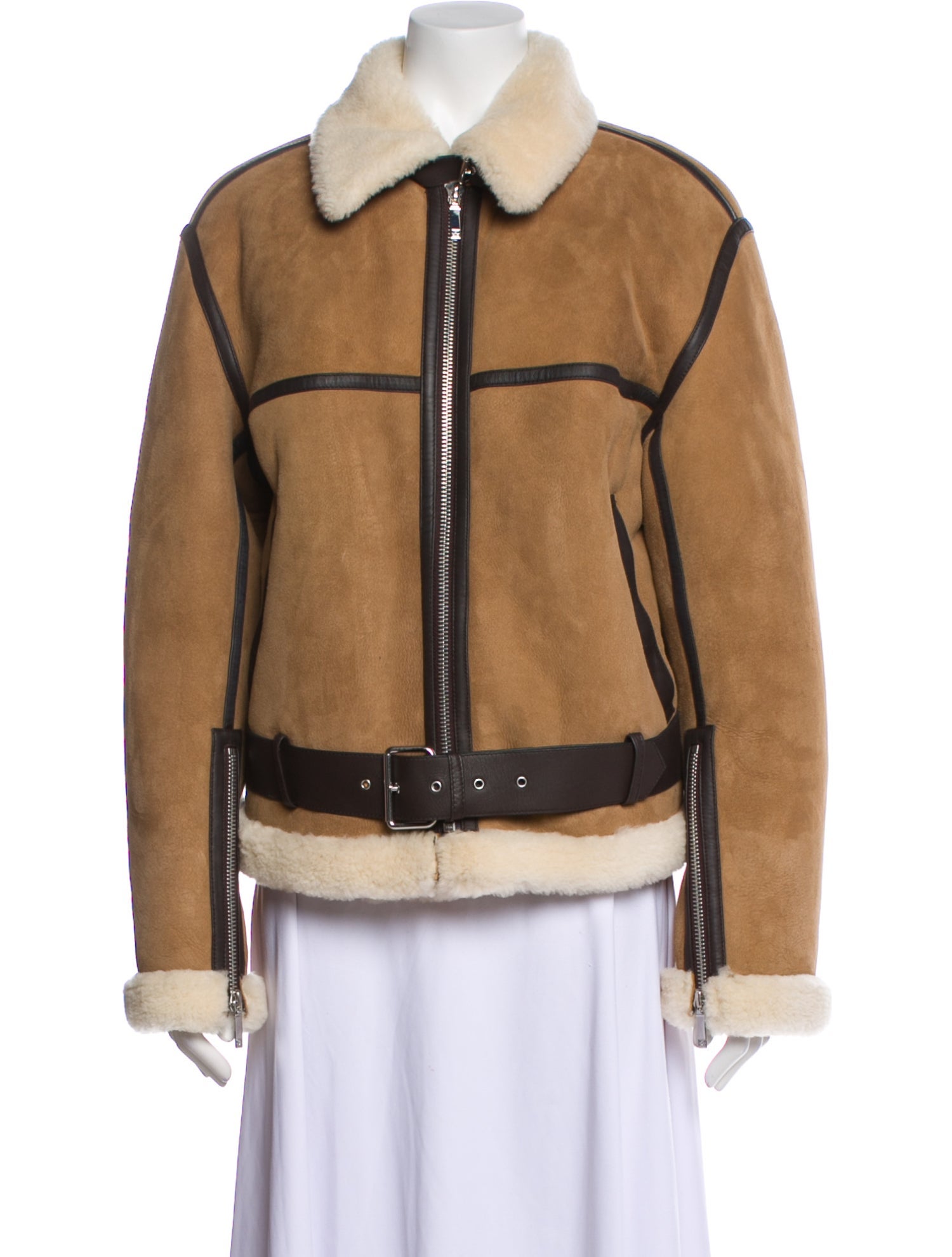 TOTEME Shearling Faux Fur Jacket w/ Tags