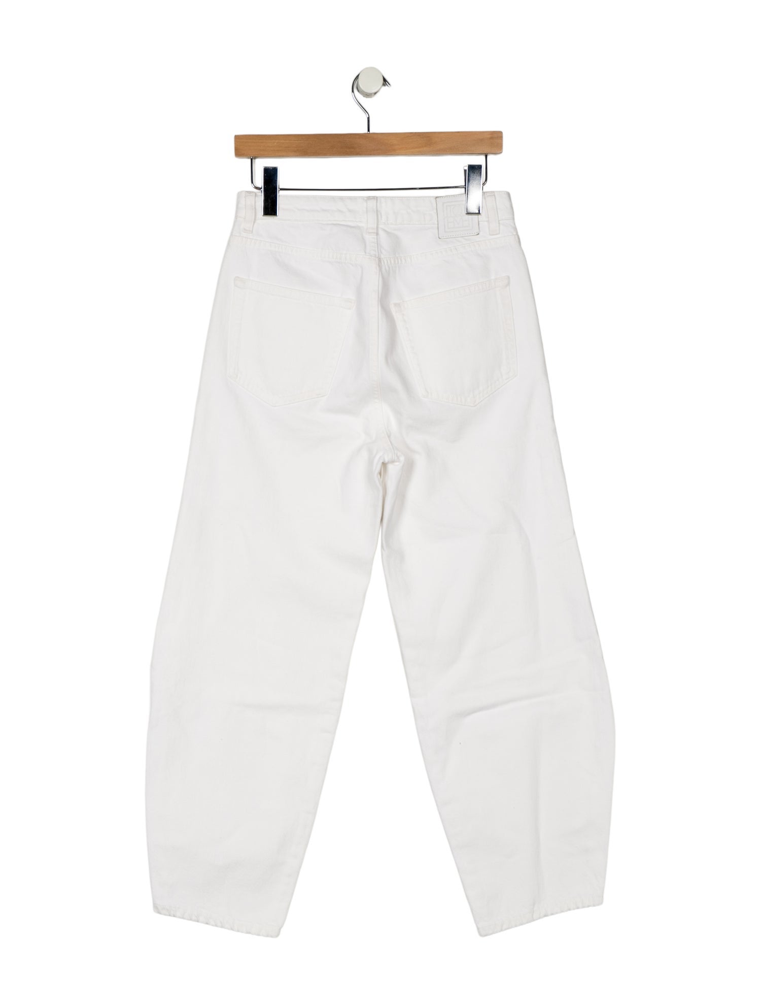 TOTEME High-Rise Straight Leg Jeans