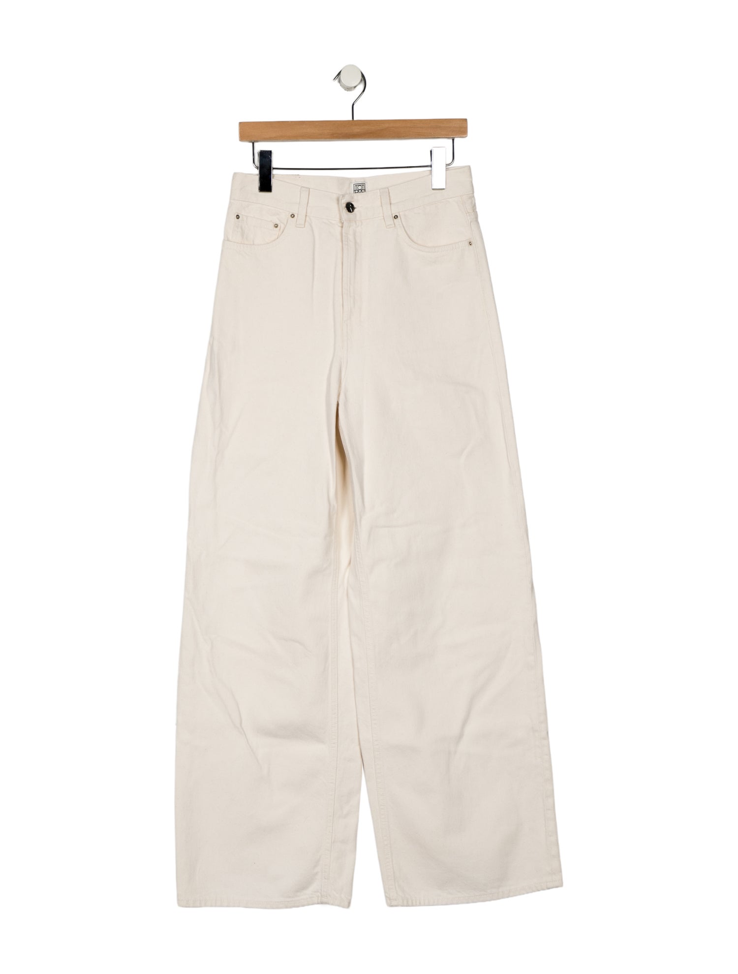 TOTEME High-Rise Wide Leg Jeans