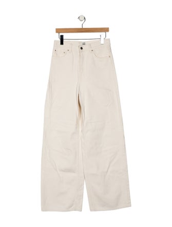 TOTEME High-Rise Wide Leg Jeans