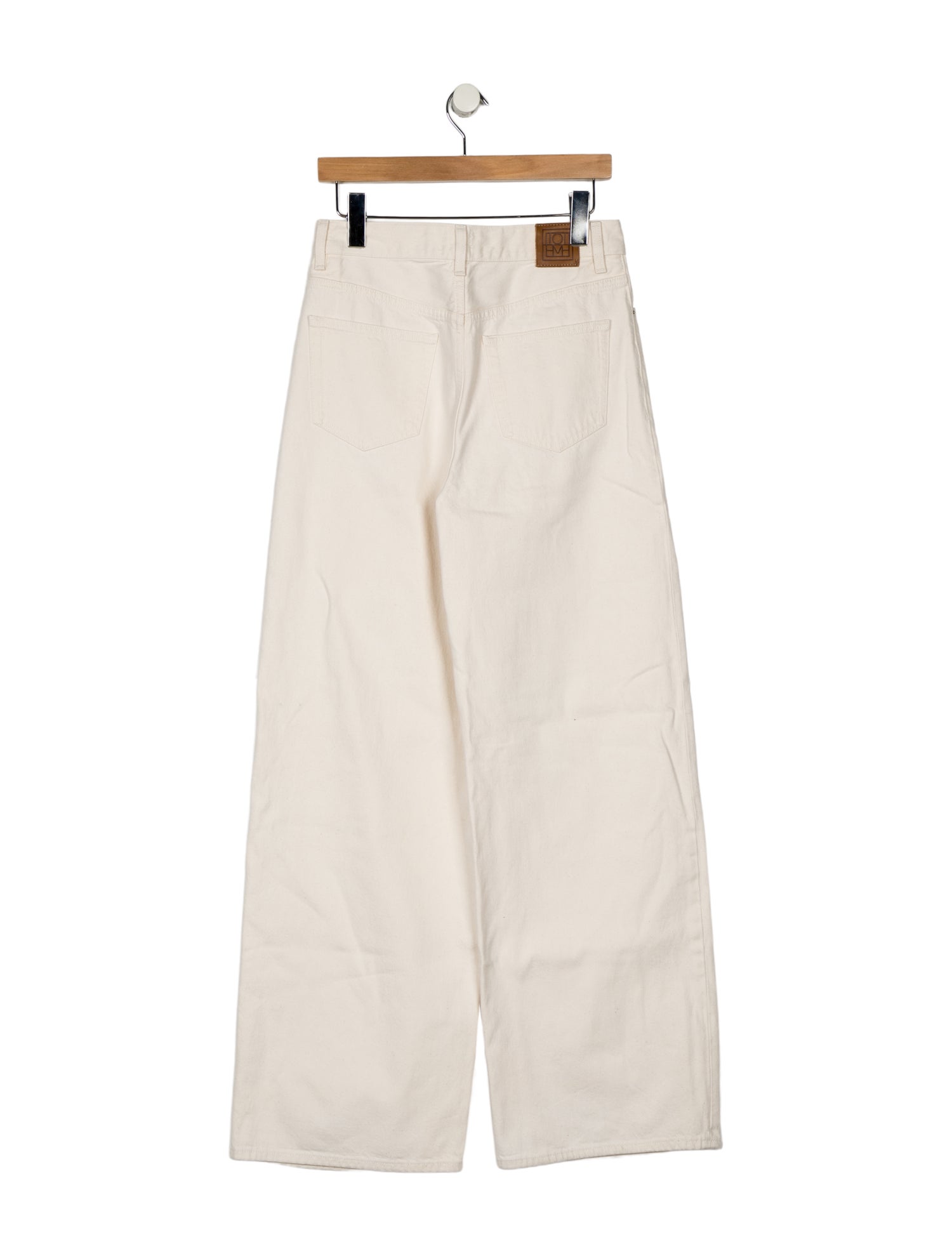 TOTEME High-Rise Wide Leg Jeans