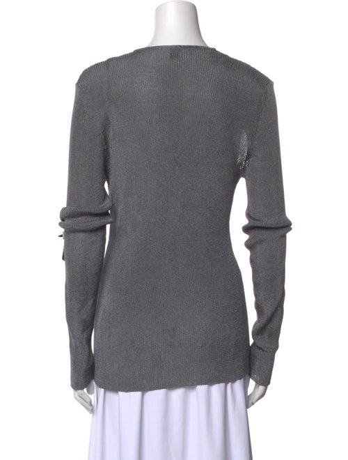 TOTEME Crew Neck Long Sleeve Top