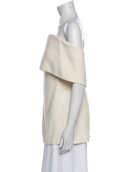 TOTEME Off-The-Shoulder Short Sleeve Tunic