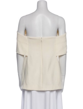 TOTEME Off-The-Shoulder Short Sleeve Tunic