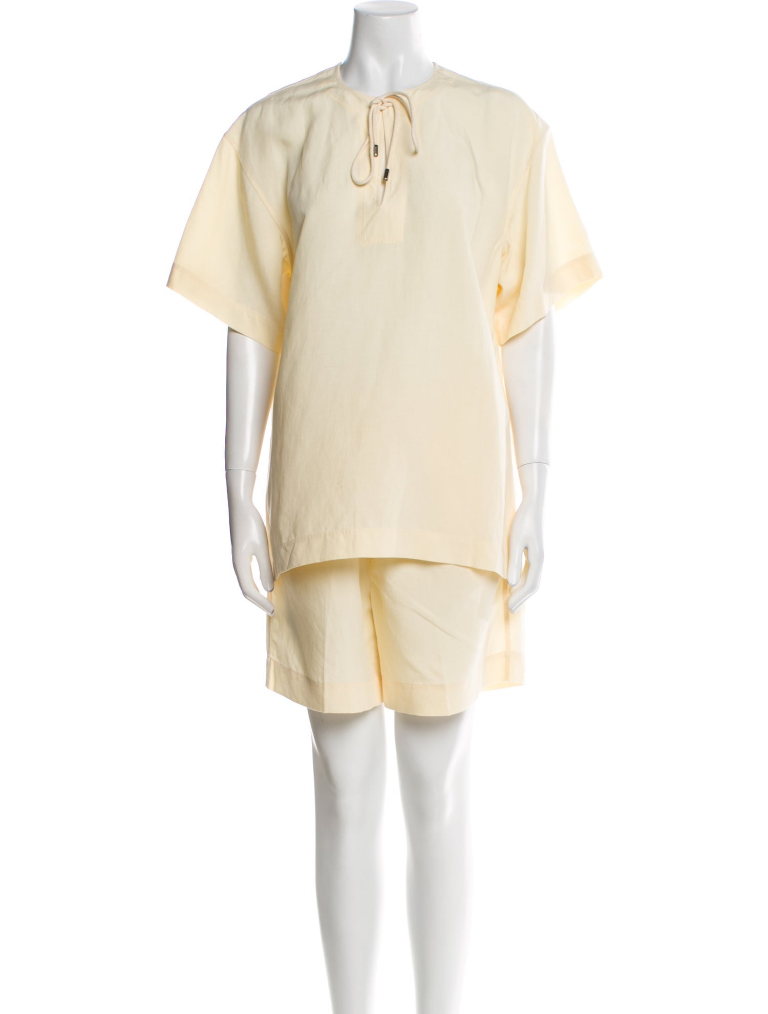 TOTEME Fluid Tie Short Set