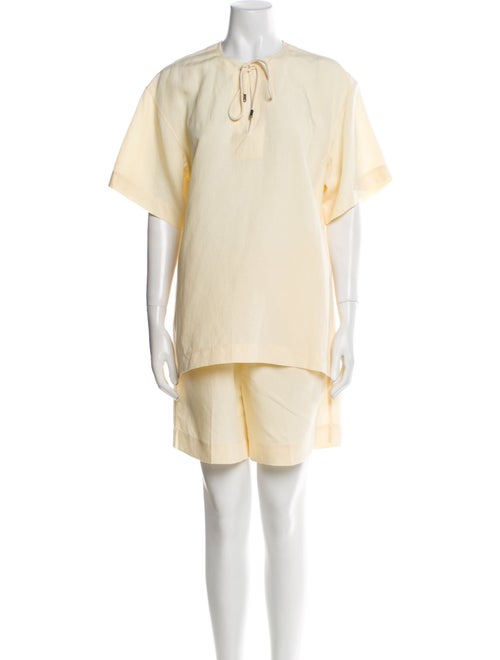 TOTEME Fluid Tie Short Set