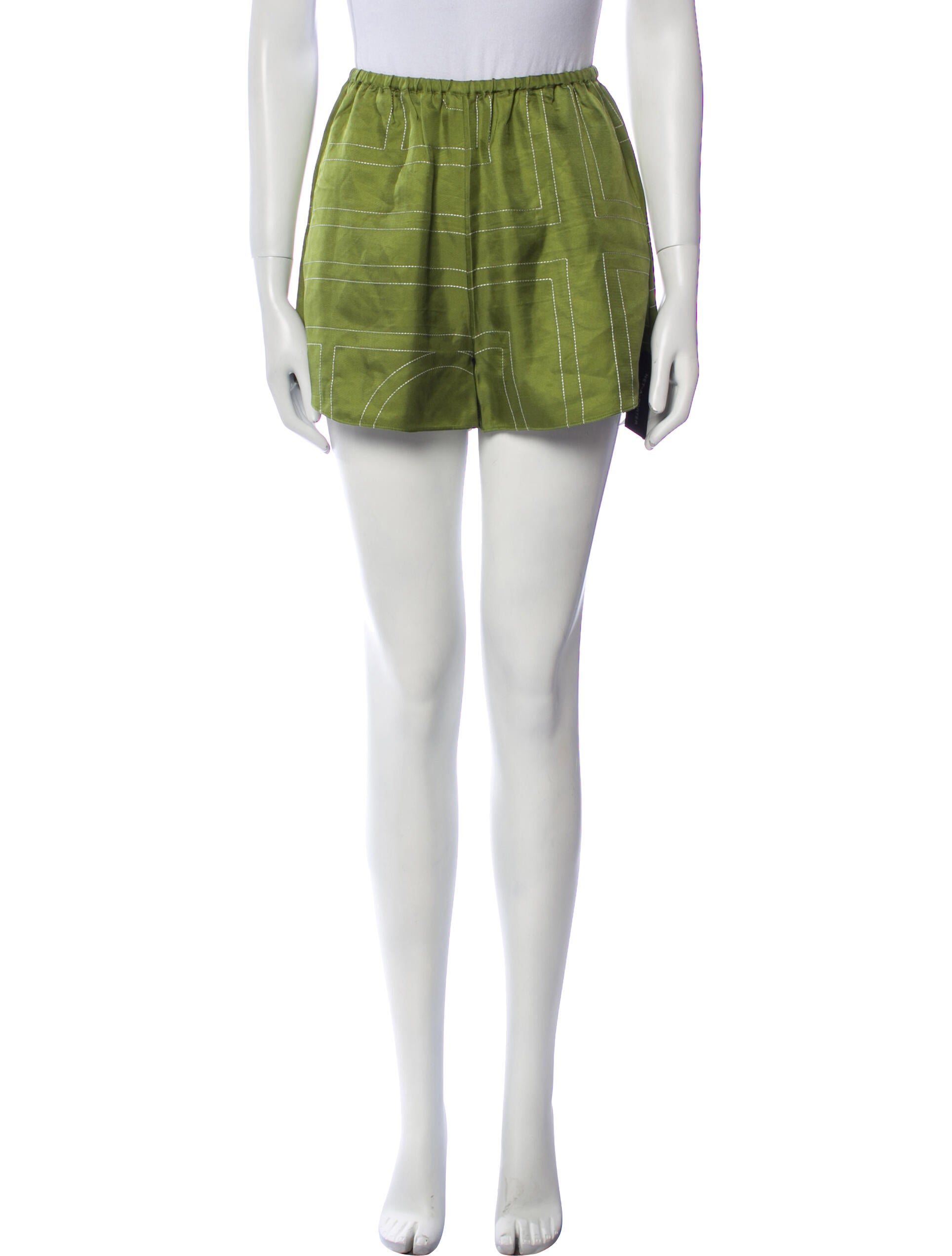 TOTEME Silk Mini Shorts