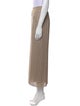 TOTEME Pleated Accents Midi Length Skirt