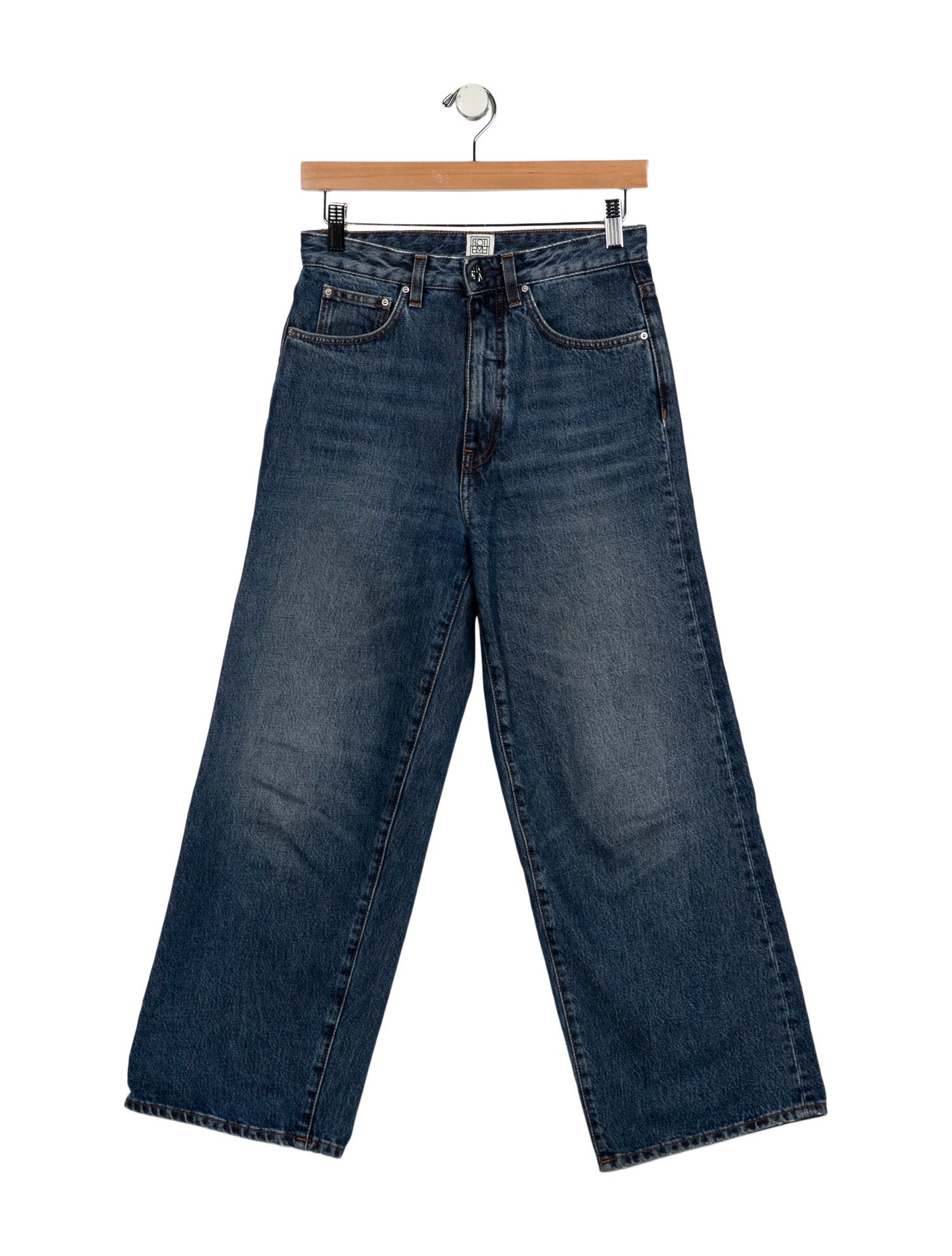 TOTEME High-Rise Wide Leg Jeans