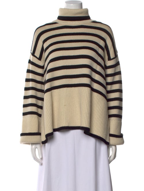 TOTEME Striped Turtleneck Sweater