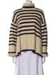 TOTEME Striped Turtleneck Sweater