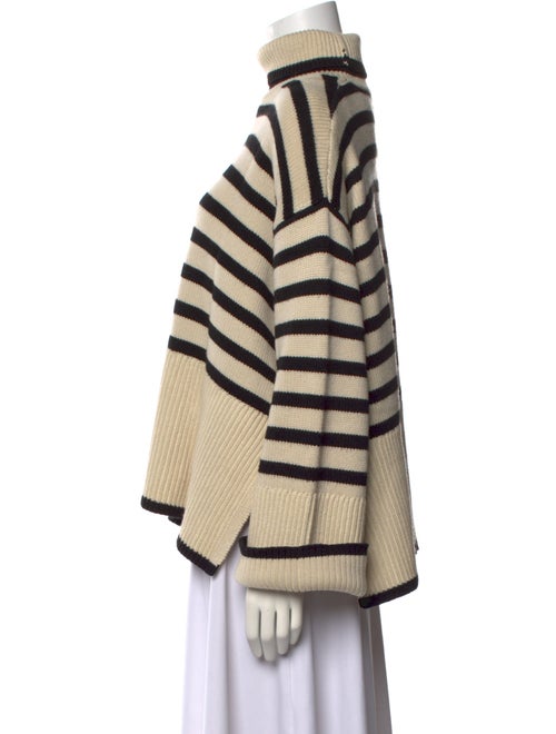 TOTEME Striped Turtleneck Sweater