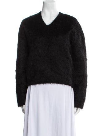 TOTEME Alpaca V-Neck Sweater